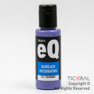 ACRIL.DECOR.EQ 512 JACARANDA 50ML X 6 UNIDADES